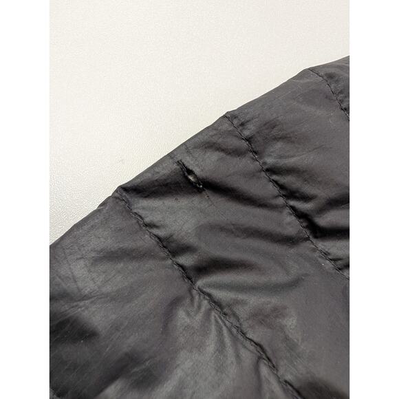Patagonia Full Zip Up Goose Down Puffer Jacket Womens Size XSmall Solid Black - Picture 4 of 10